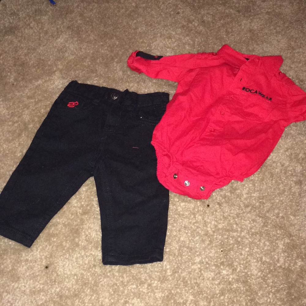 Baby Boy Roca Wear Set